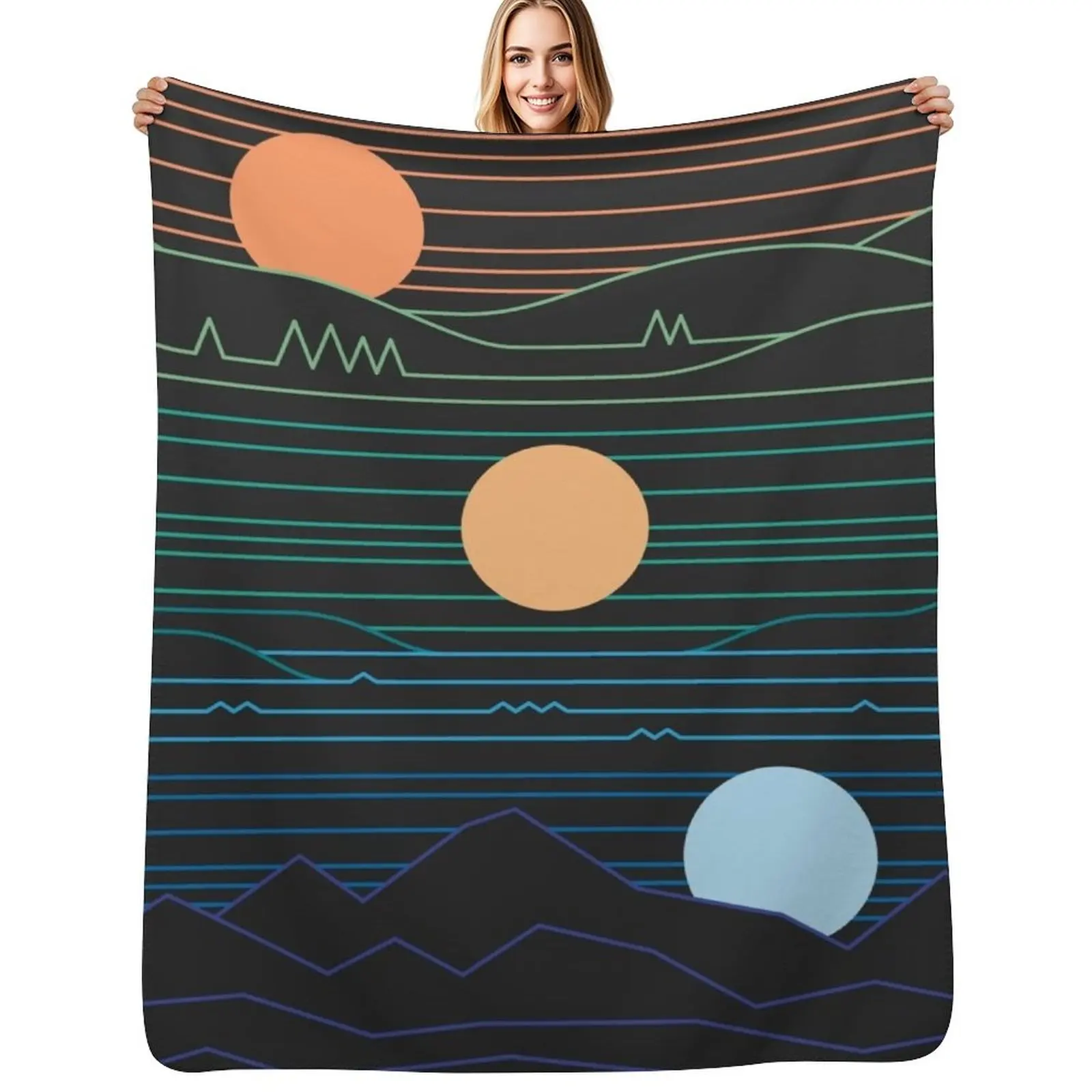 Many Lands Under One Sun Throw Blanket All Weather Soft Throw Blanket for Sofa