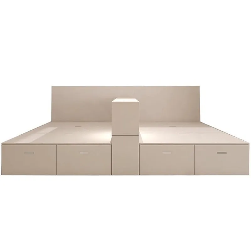 Do not interfere with each other double bed, one room becomes two rooms partition bed, child and mother boys and girls
