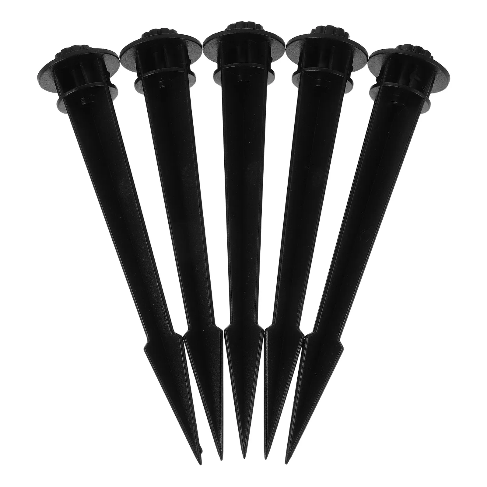5 pcs Solar Lawn Light Ground Stakes Replacement Garden Outdoor Halloween Christmas New Year Garden Decor Stake Artificial