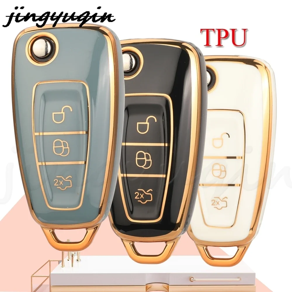 

JYQ 10X ТПУ чехол для автомобильного ключа для Ford Ranger C-Max S-Max Focus Galaxy Mondeo Transit Tourneo пользовательский защитный чехол Аксессуары