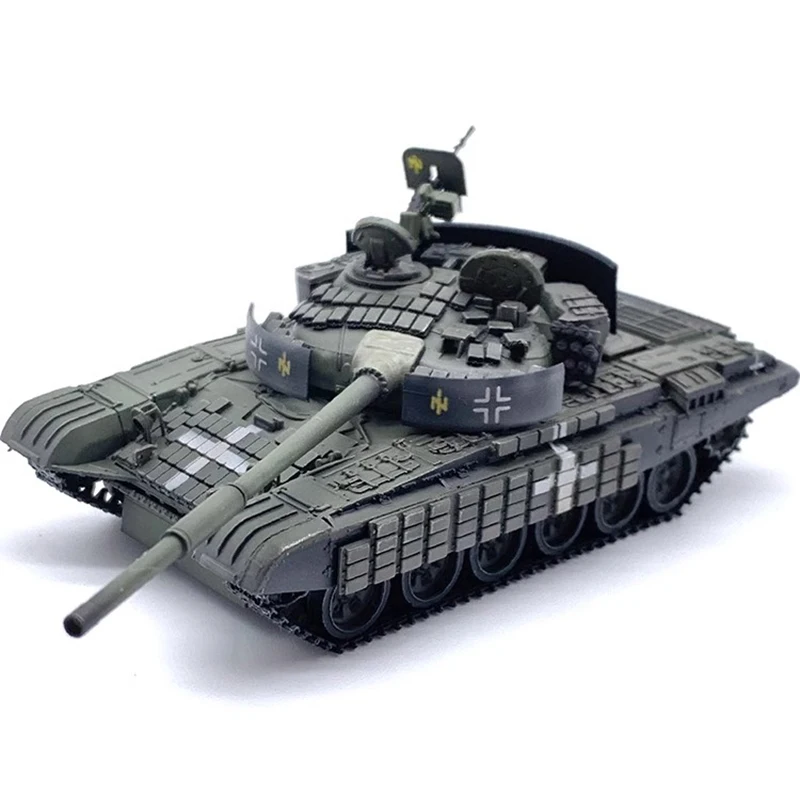 

1:72 Scale Diecast Alloy Ukrainian T-72AV Main Battle Tank Model Militarized Combat Track Type Classics Adult Gifts Souvenir