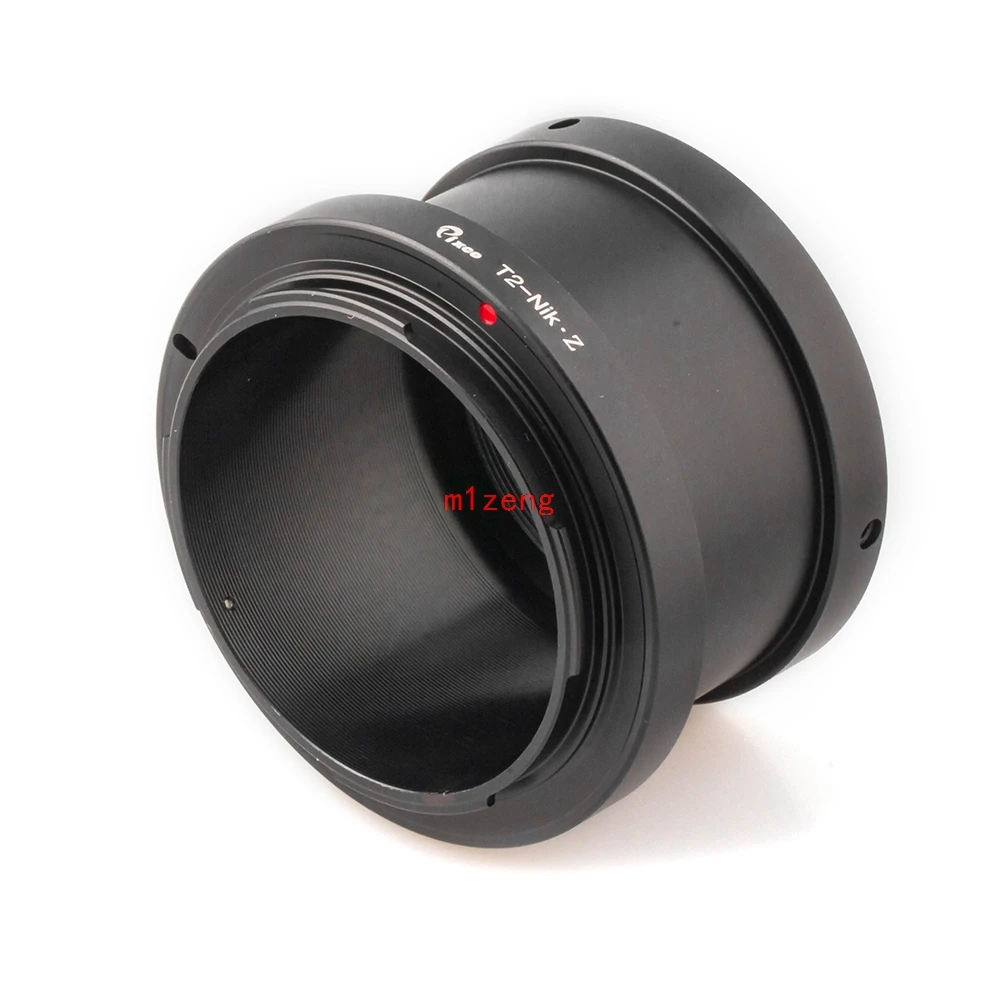 T2-N/Z Adapterring für T2 T-Mount-Objektiv an Nikon Z Z5 Z6 Z7 Z9 Z30 Z50 z6II z7II Z50II Z fc N/Z Vollformatkamera