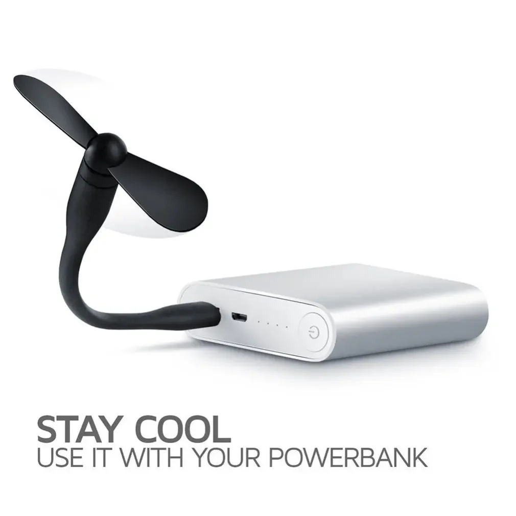 USB Mini Fan for Power Bank & Notebook & Computer - Hot Sale Summer Gadget