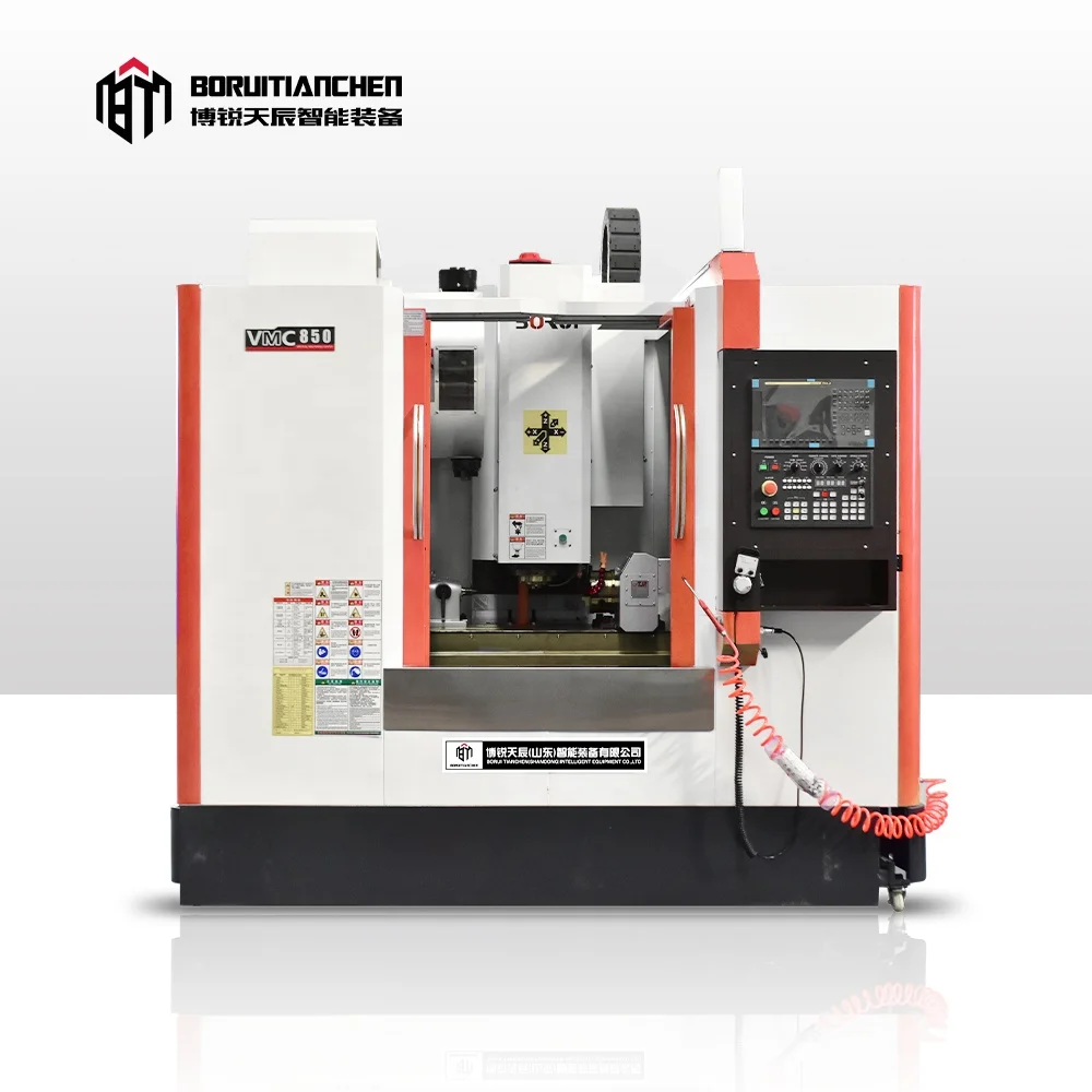 High Speed Hining Centre 5 Axis Cnc Vmc850 Vertical Milling Hine Motor New Product 2020 Single Provided