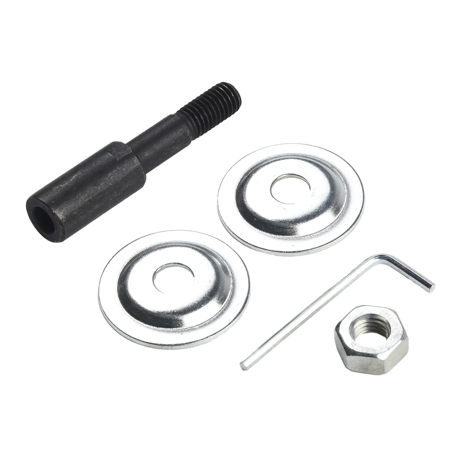 8mm Left / Right Spindle Adapter For Polishing Machine Accessories Shaft Bench Grinder Grinding Wheel Connecting Rod