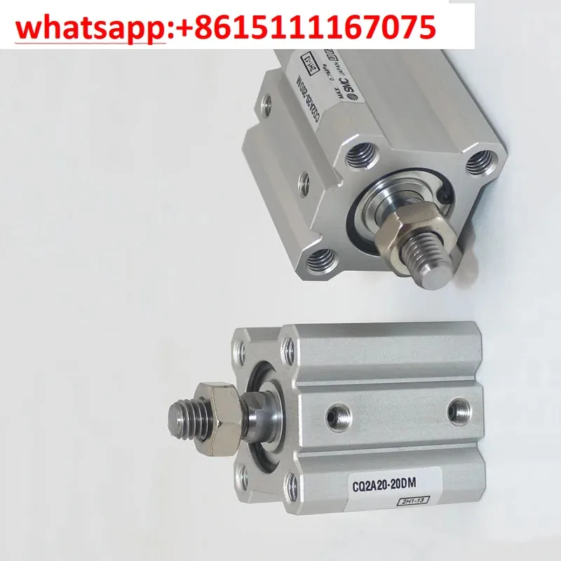 SMC CDQ2B32 Series Compact Pneumatic Cylinder (Double Acting, Single Rod, 32mm Bore)