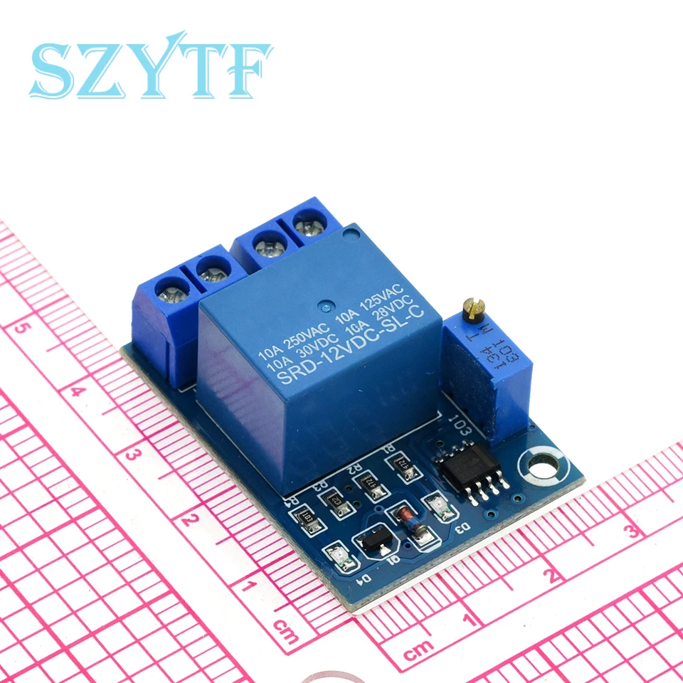12V Battery Undervoltage Protection Module with Auto Cut-Off & Recovery, DC Low Voltage Disconnect Switch for Solar/UPS