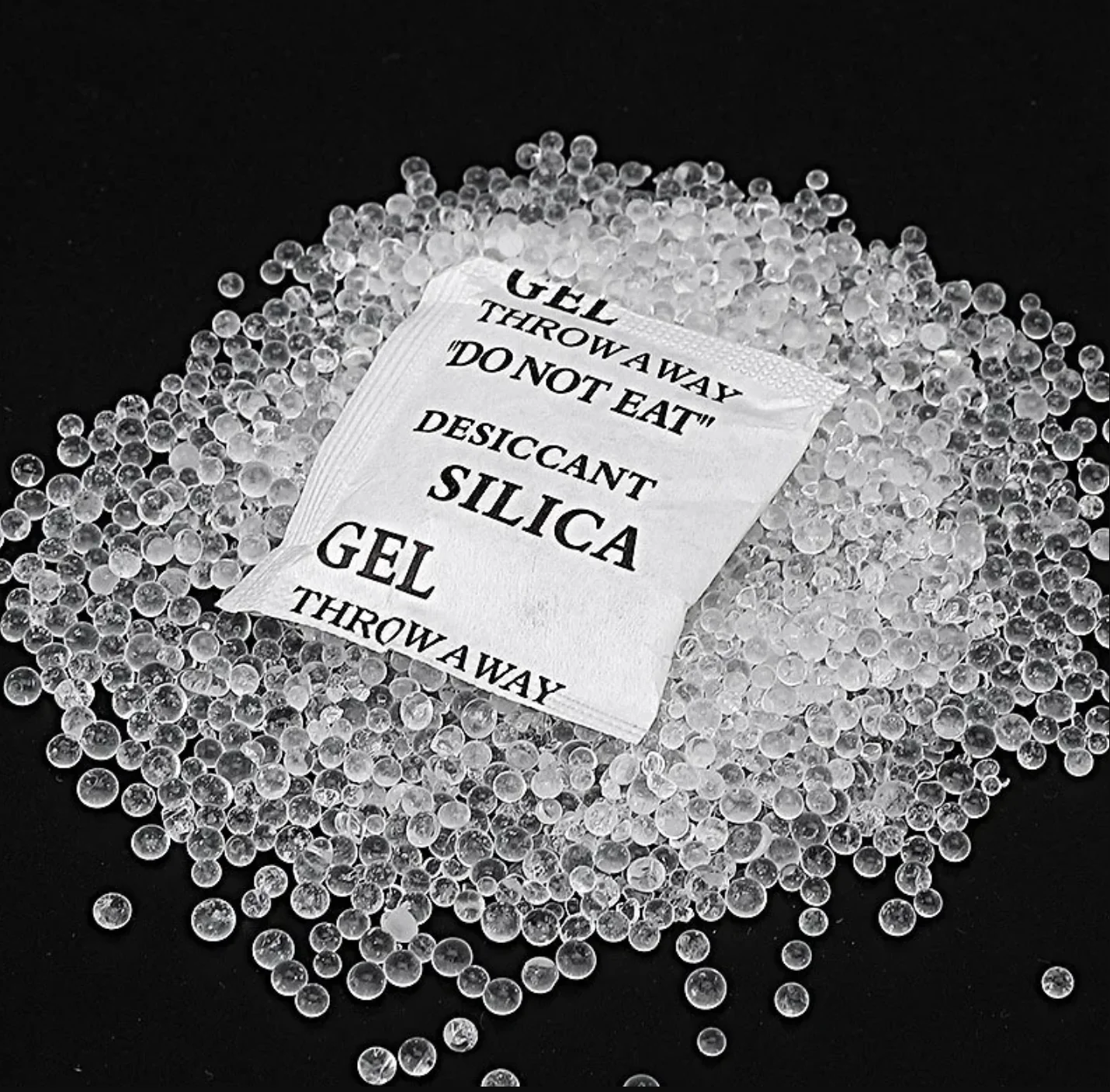 1g 50/100/200/500 packs Non Toxic Silica Gel Desiccant Damp Kitchen Room Living Moisture Dehumidifier Absorber Bag