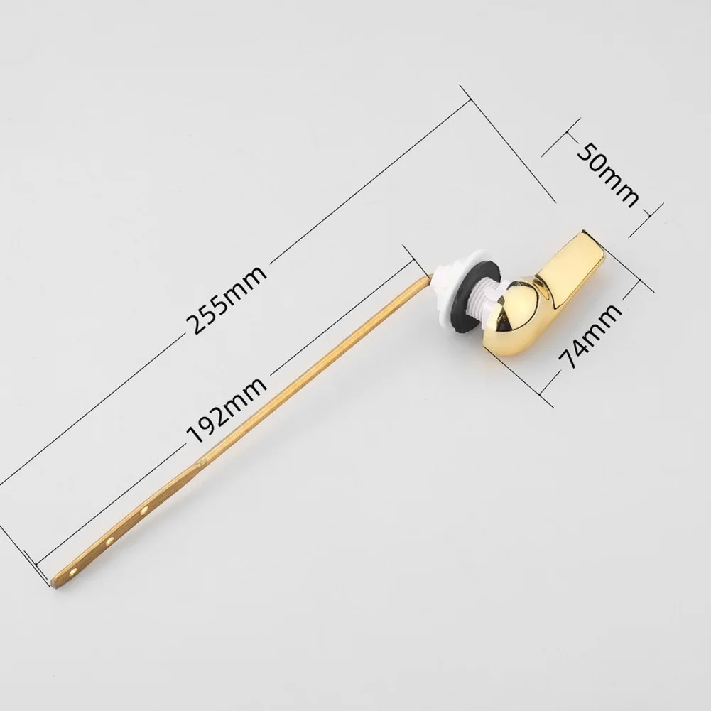 Copper Body Toilet Tank Wrench with Side Switch Mechanism for Reliable Flush Valve Adjustment in Confined Areas