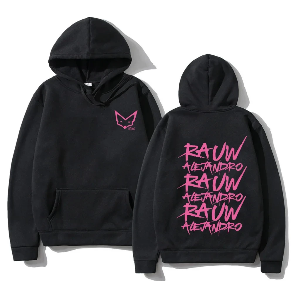 Rauw Alejandro Saturno Hoodies Men/Women Hooded Sweatshirts Casual Long Sleeve Harajuku Graphic Pullovers with Hooded Male Tops