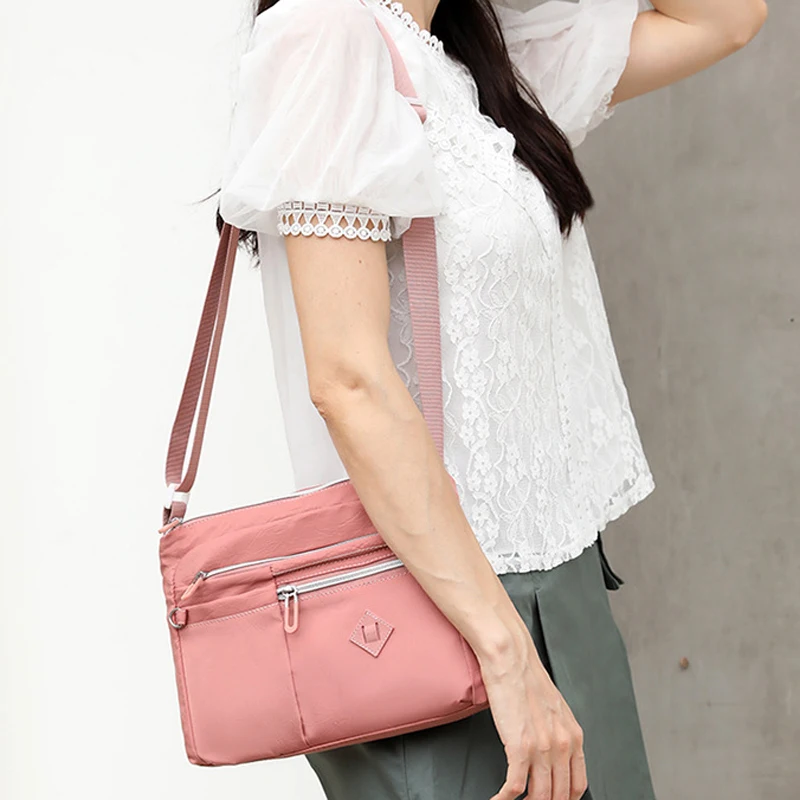 

Small Niche Design Waterproof Cloth Nylon Shoulder Bag Versatile Daily Casual Shoulder Crossbody Bag
