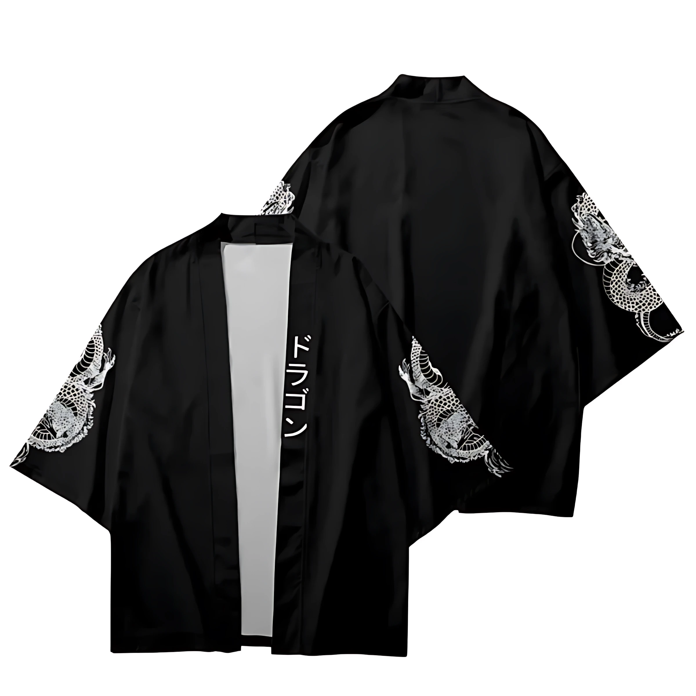 2026 Summer Men's Kimono 3D Printed Design Breathable Lightweight Casual Fashion Outdoor Street Men's Clothing