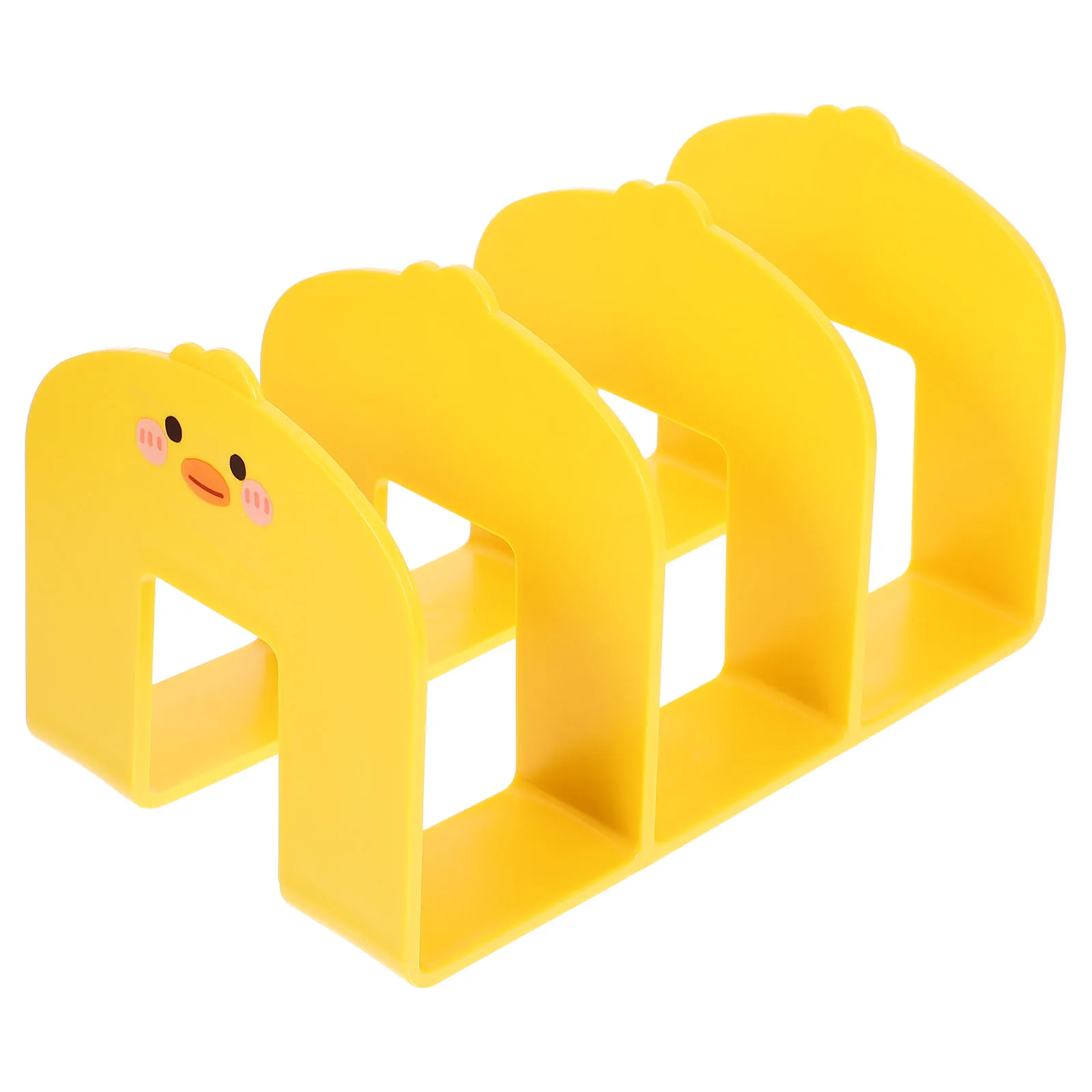 

Creative Bookends Plastic ganizer Crafted Desktop Cartoon St File Office Book Holder Reading Rack Shelves Storage Display