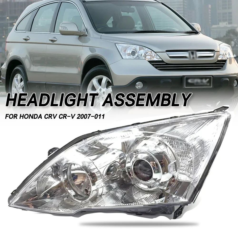 

Для Honda CRV CR-V 2007 2008 2009 2010 2011, передний бампер, фара, фара дальнего света, указатель поворота