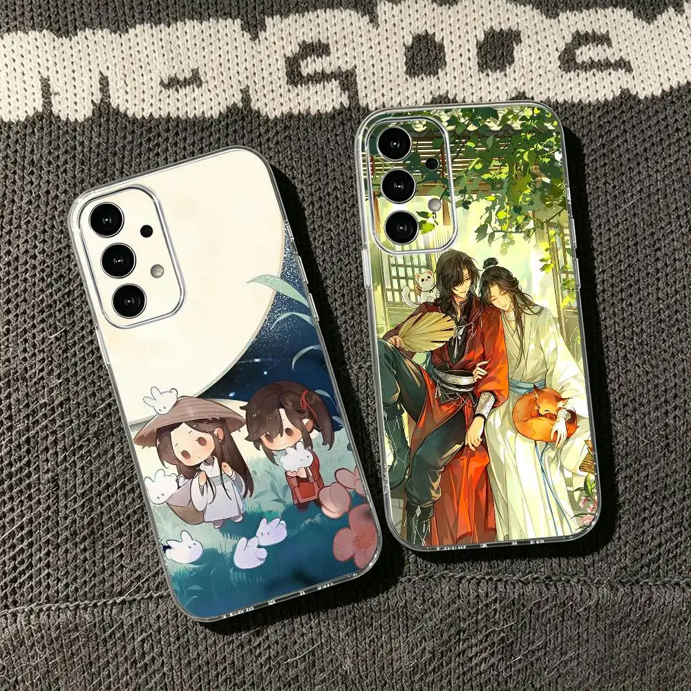 Heaven Official's Blessing Phone Case For Samsung S25,S24,S21,S22,S23,S30,Ultra,S20,Plus,Fe Transparent Cover