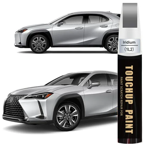 Car Touch up Paint(Iridium(1L2) Compatible with BMW/Lexus, Car Paint Pen Scratch Repair Two-In-One Touch Up Paint