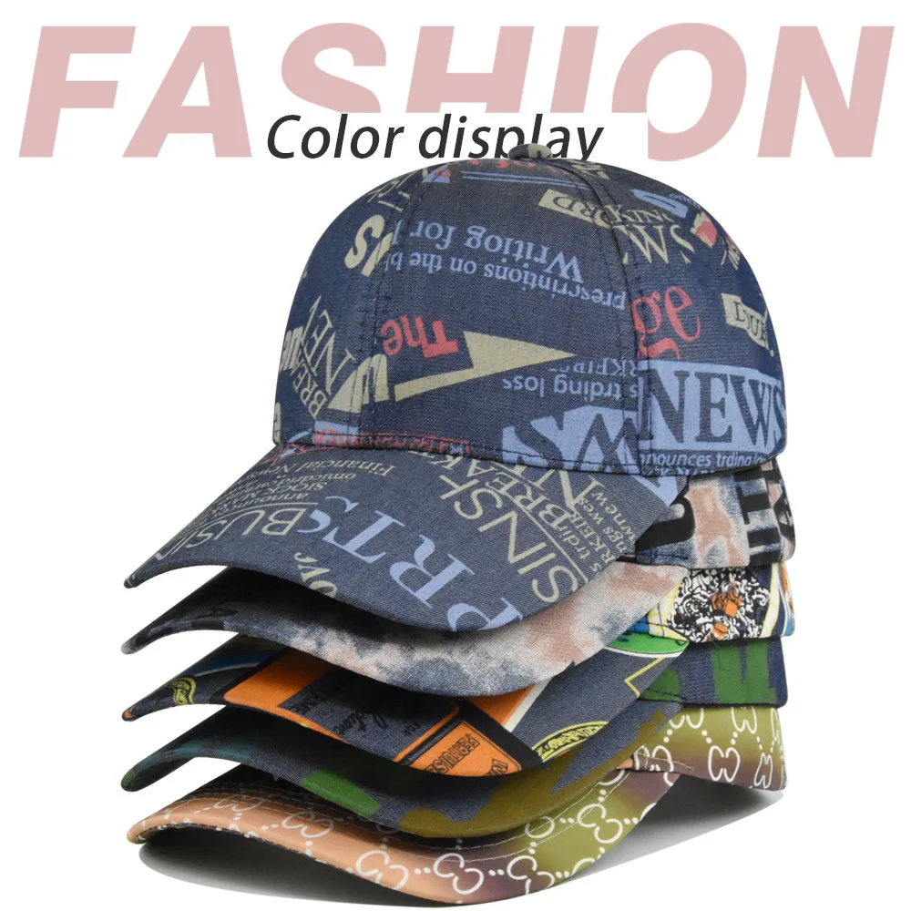 Spring Summer High Quality Soft Letter Printing Baseball Cap Men Women Simple Adjustable Cotton Casual Outdoor Sports Sun Hat