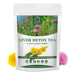 BEAU Natural Milk Thistle Extract Liver Nourishing TeaBag Protects Liver Health Detox Beauty Eliminates Bad Breath Reduces Fire