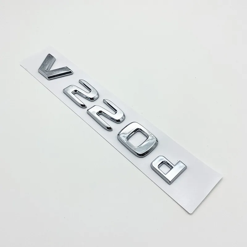 3D-Buchstaben V200d V220d V250d V300d V350d ABS-Emblem für V-Klasse Auto-Kotflügel-Abzeichen Kofferraum-Namensschild Logo-Aufkleber – Detail 12
