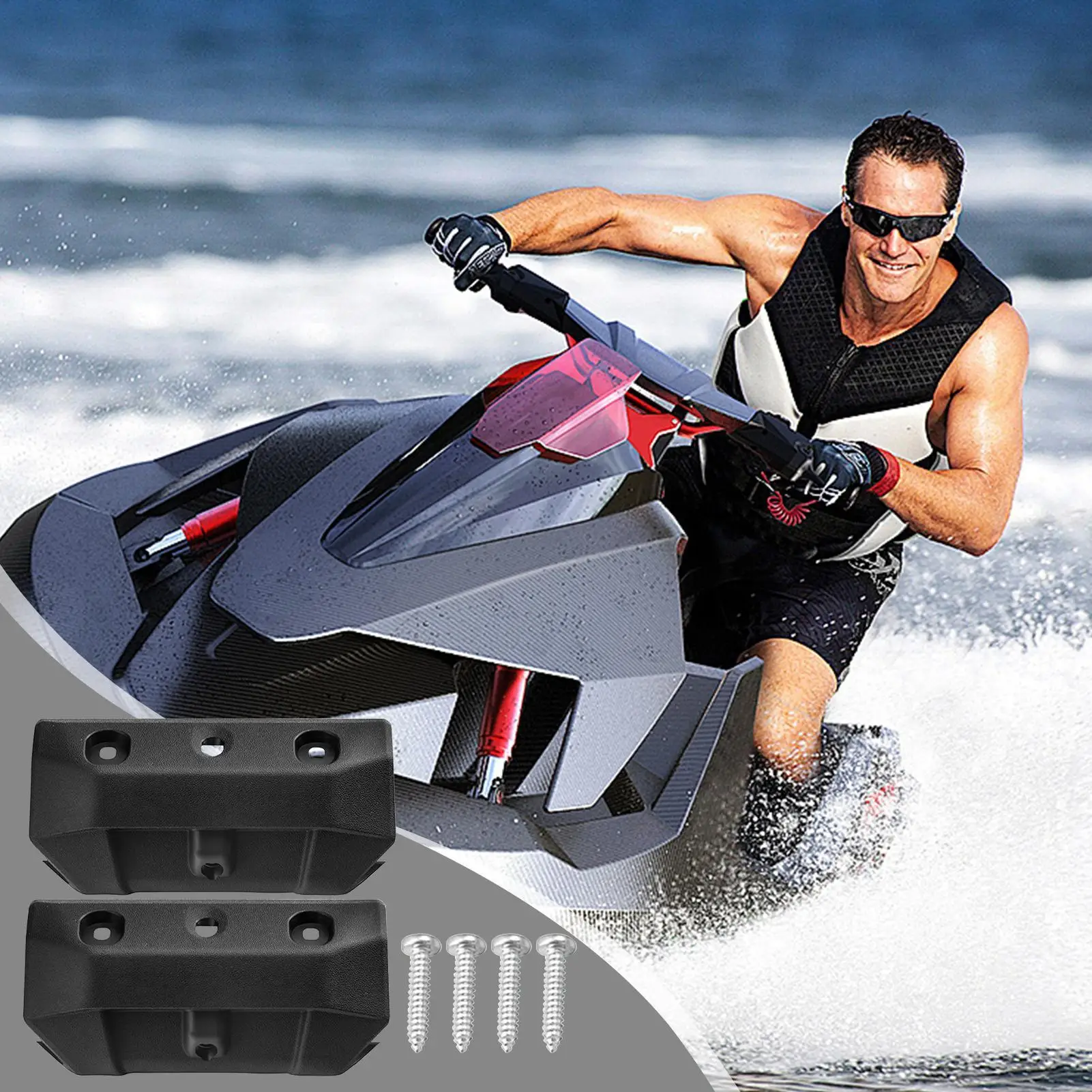 ポンツーンボートバンパープラグオンボートドックバンパードッキング用高耐久プロテクタークッションガードサーフィンクルーズスキー用