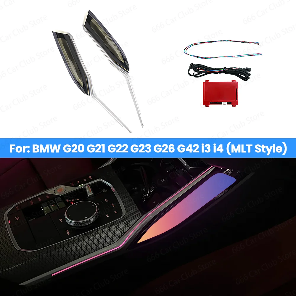 

LED New MLT Style Crystal Saddle Tail Light For BMW 3 Series G20 4 Series G22 M3 M4 Central Control Drive Side Indicator Light