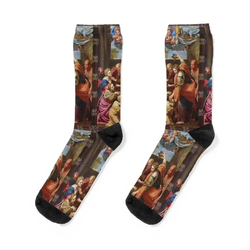 

The Apparition Socks Climbing football christmas stocking sheer Woman Socks Men's