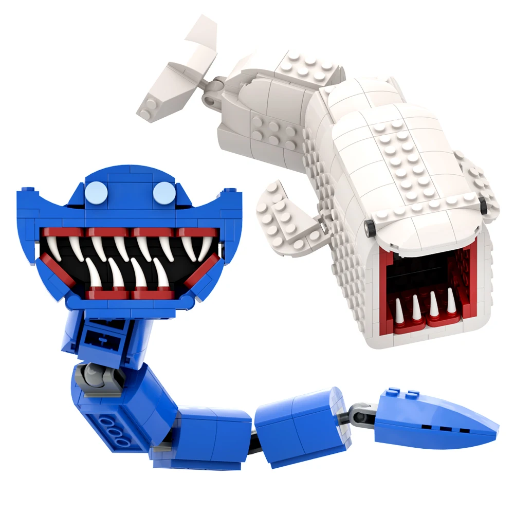 2026 Subnautica Building Blocks Bloop Sea Monster El Gran Maja Action Figures Leviathan Construction DIY Bricks Toy Fans Gift view 5
