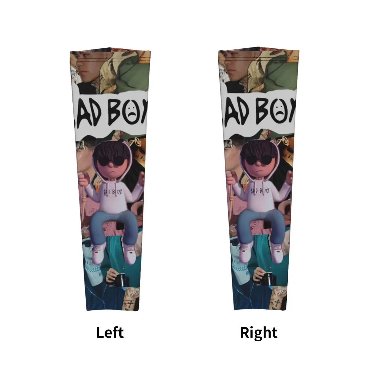 Junior H Merch Sad Boyz 팔 슬리브 남성 여성 태양 자외선 차단 문신 커버업 스포츠 쿨링 사이클링