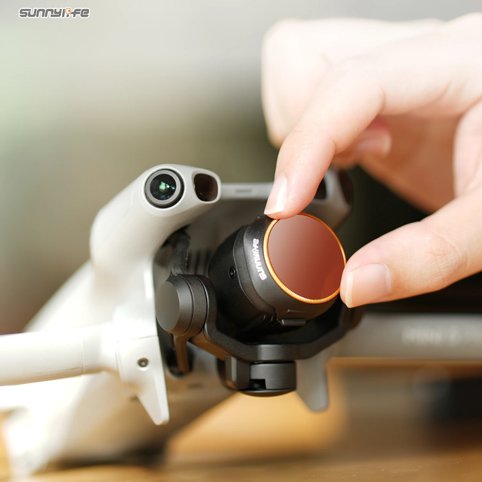 عدسة Sunnylife لمرشحات Mini 5 Pro ND CPL 4/8/16/32 /64 مرشحات الكاميرا لـ DJI Mini 5 Pro مرشح زجاجي عدسة ملحقات طائرة بدون طيار