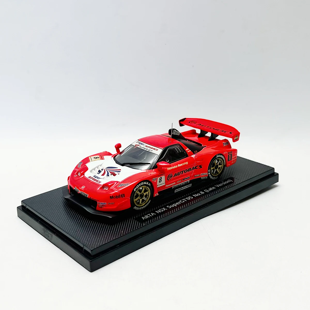 

EBBRO масштаб 1:43 литой под давлением сплав Honda NSX Super GT500 игрушки гоночный автомобиль модель классический ностальгия подарок для взрослых сувенирный статический дисплей