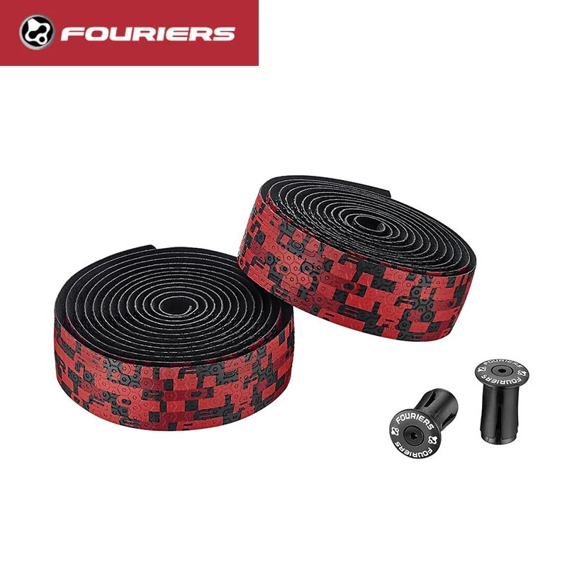 Fouriers BP-S005 PU Bicycle Bar Tapes Advanced Road Bike Handlebar Tape Cycling Tape Wrap
