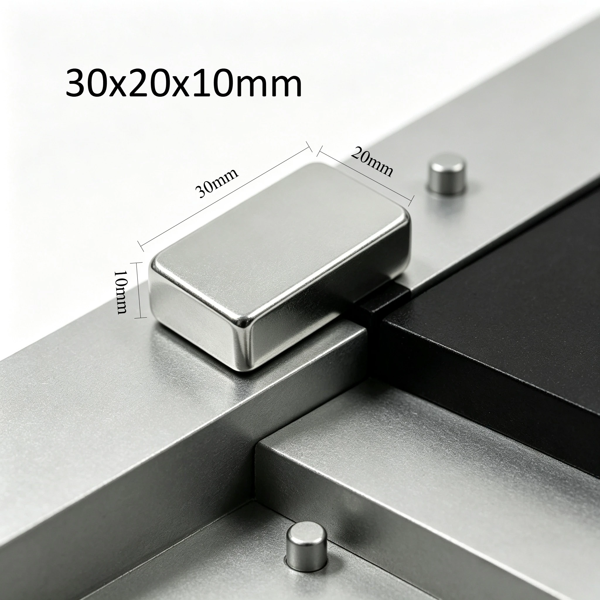 N35 Square Block Neodymium Magnet 30x20x10mm Powerful NdFeB Rare Earth Magnet For Handmade Hobby Assembly Fixing Use 30*20*10mm
