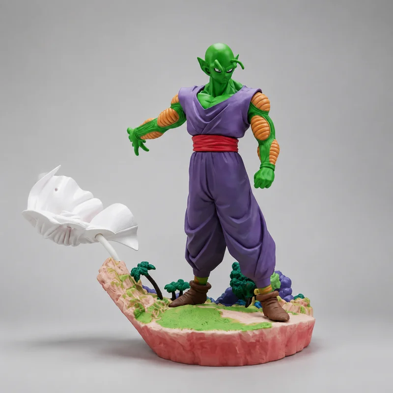 Dragon Ball Z Anime-Figuren: Piccolo mit Umhang, 15 cm Actionfigur, PVC-Modell, Sammlerstück, Geschenk