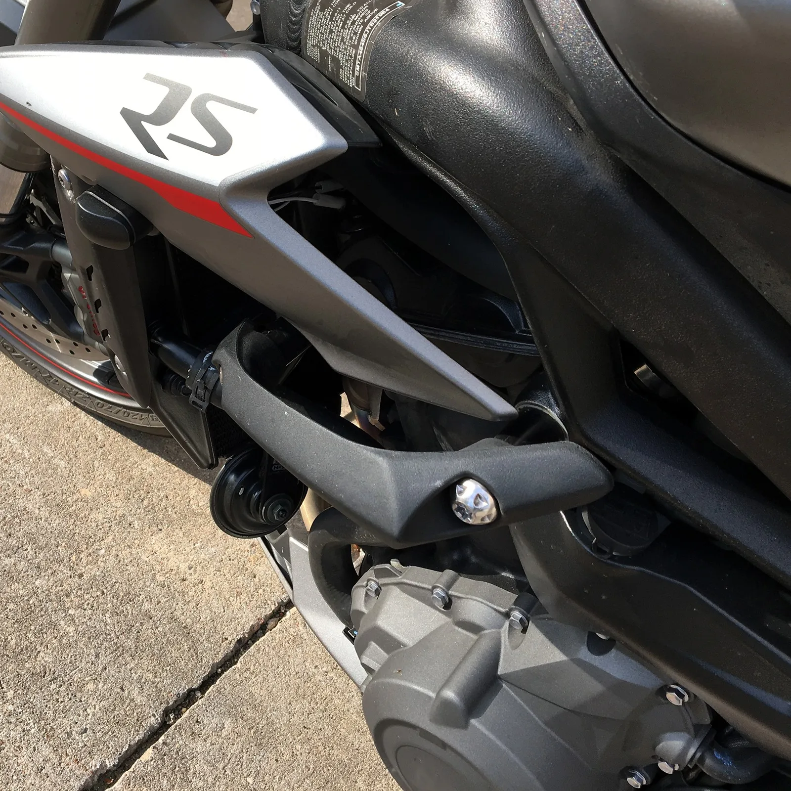 Falling Protection Frame Slider Fairing Guard Crash Protector For Triumph Street Triple R/RS/S Triple 765 R RS Moto2 Edition