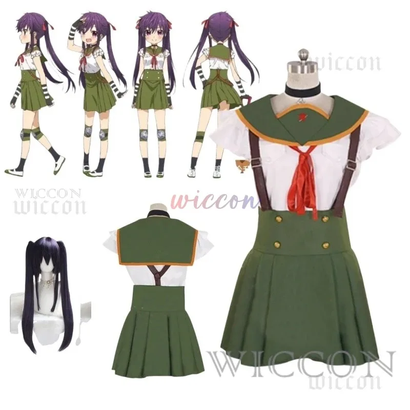 NewKurumi Gakkou Gurashi! -Live! Kurumi Ebisuzawa Costume Full Set Custom Made School Uniform Cosplay Halloween2025