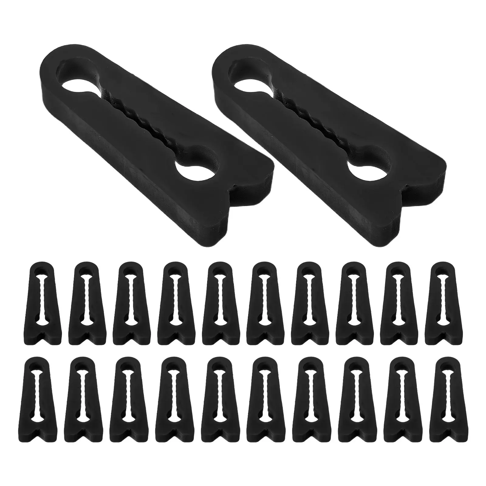 

40Pcs Car Door Lock Damper Pads Noise Reduction Shock Absorber Buffer Soundproofing Universal Door Lock Protector
