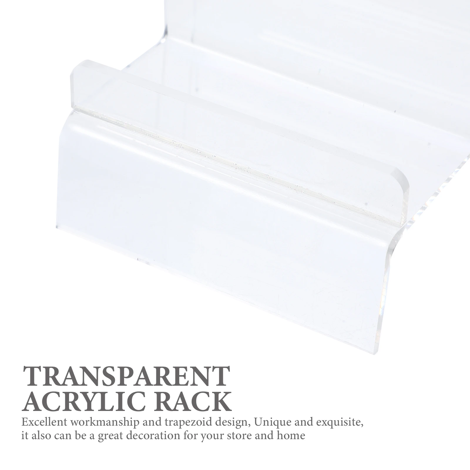 

2Pcs Acrylic Purse Holder Transparent Wallet Display Rack ganizer Bracket Sturdy Durable Jewelry Beauty Salon Home