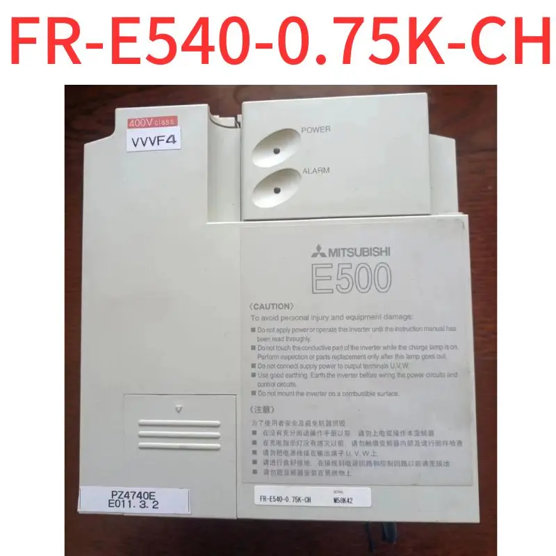 

Second-hand E500 series inverter FR-E540-0.75K-CH