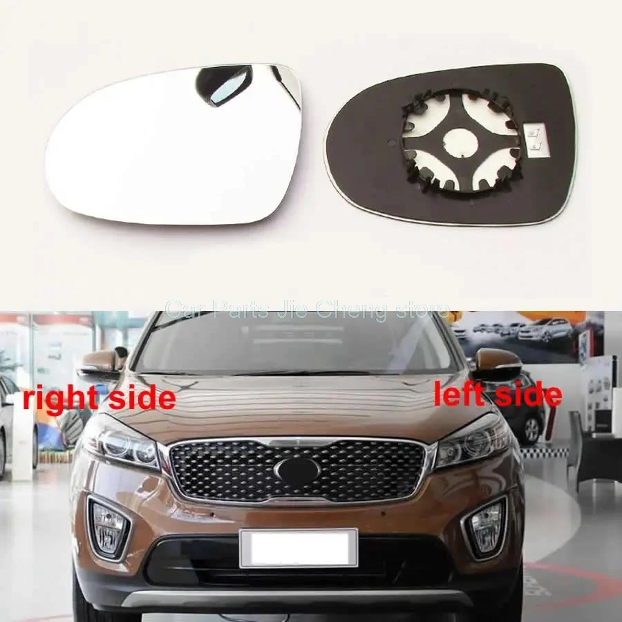 

For Kia Sorento 2015 2016 2017 2018 Car Accessories Rearview Mirrors Glass Outside Door Side Mirror Lens with Heating 1pcs