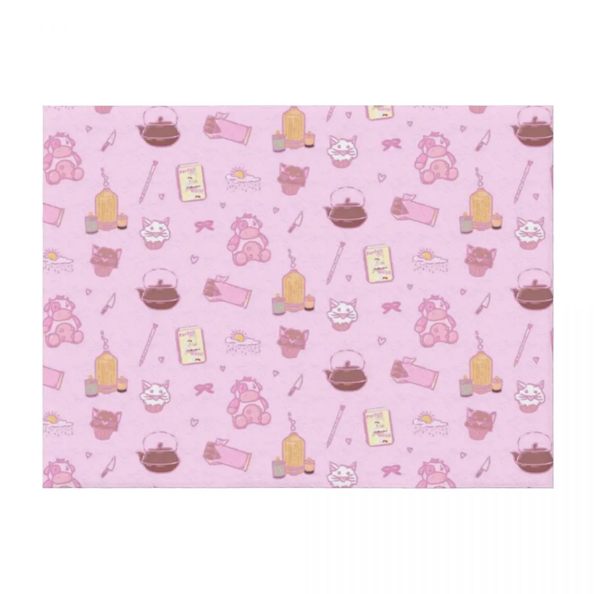 

Doki Props Pattern! Throw Blanket Thins Thermal heavy to sleep Blankets