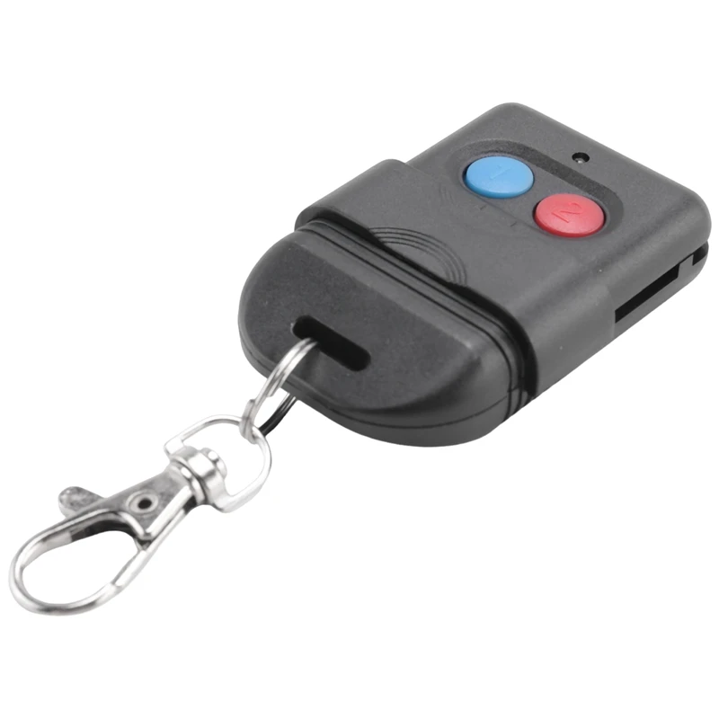 Duplikator 8 Dip pengendali jarak jauh salinan pintar kode tetap 2 CH untuk pembuka pintu garasi gerbang atau sistem Alarm