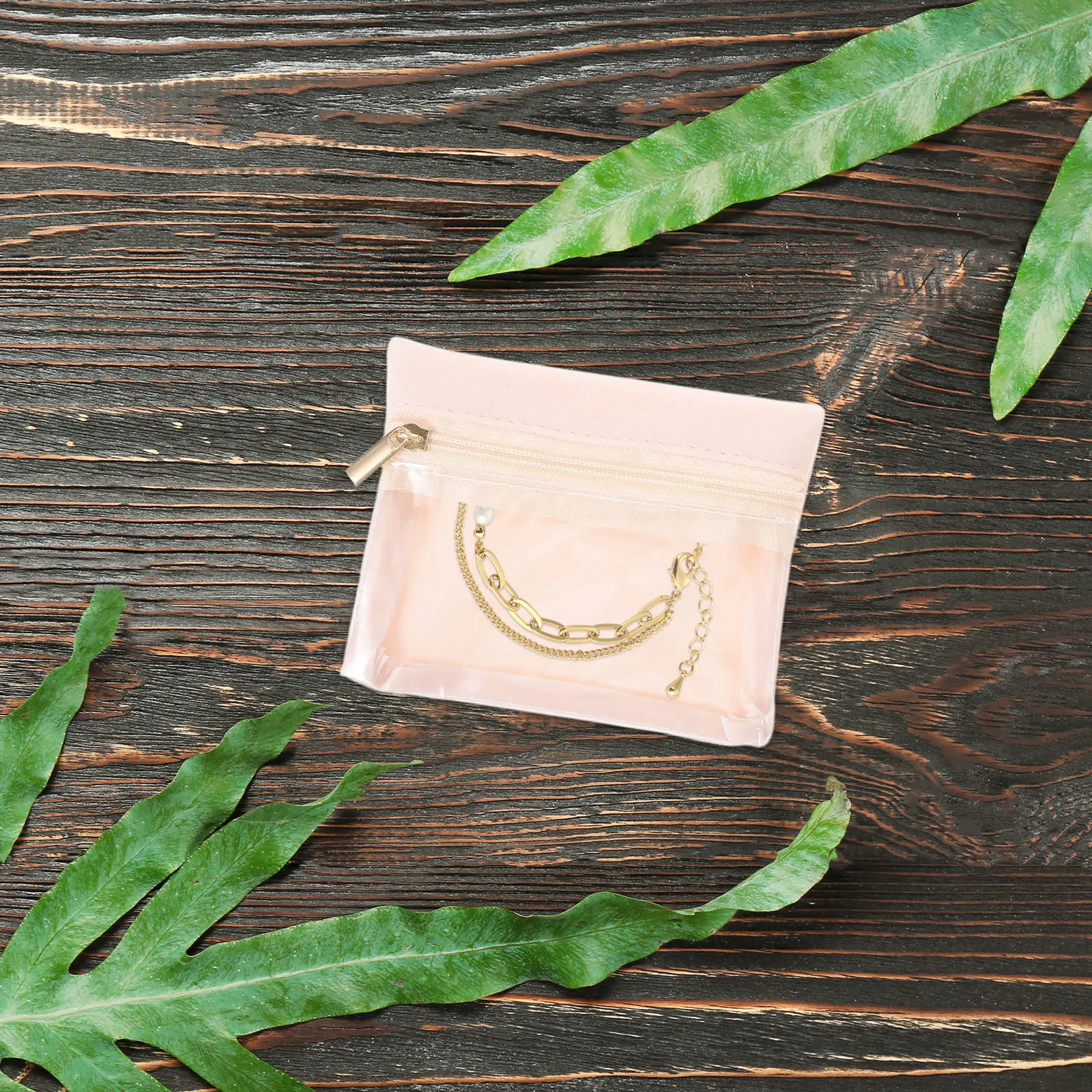 

10Pcs Small Jewelry Pouches Travel Organizer with Zipper Pockets for Earring Studs Rings Necklaces 3x4 Inch Portable Storage Bag