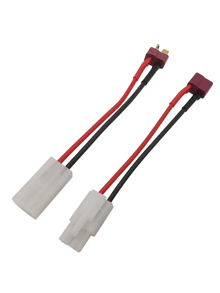 Convertidor adaptador de enchufe en T, conector Universal Deans a Tamiya para batería ESC de coche RC y cargador de cuadricóptero Dron FPV, 1 Uds.