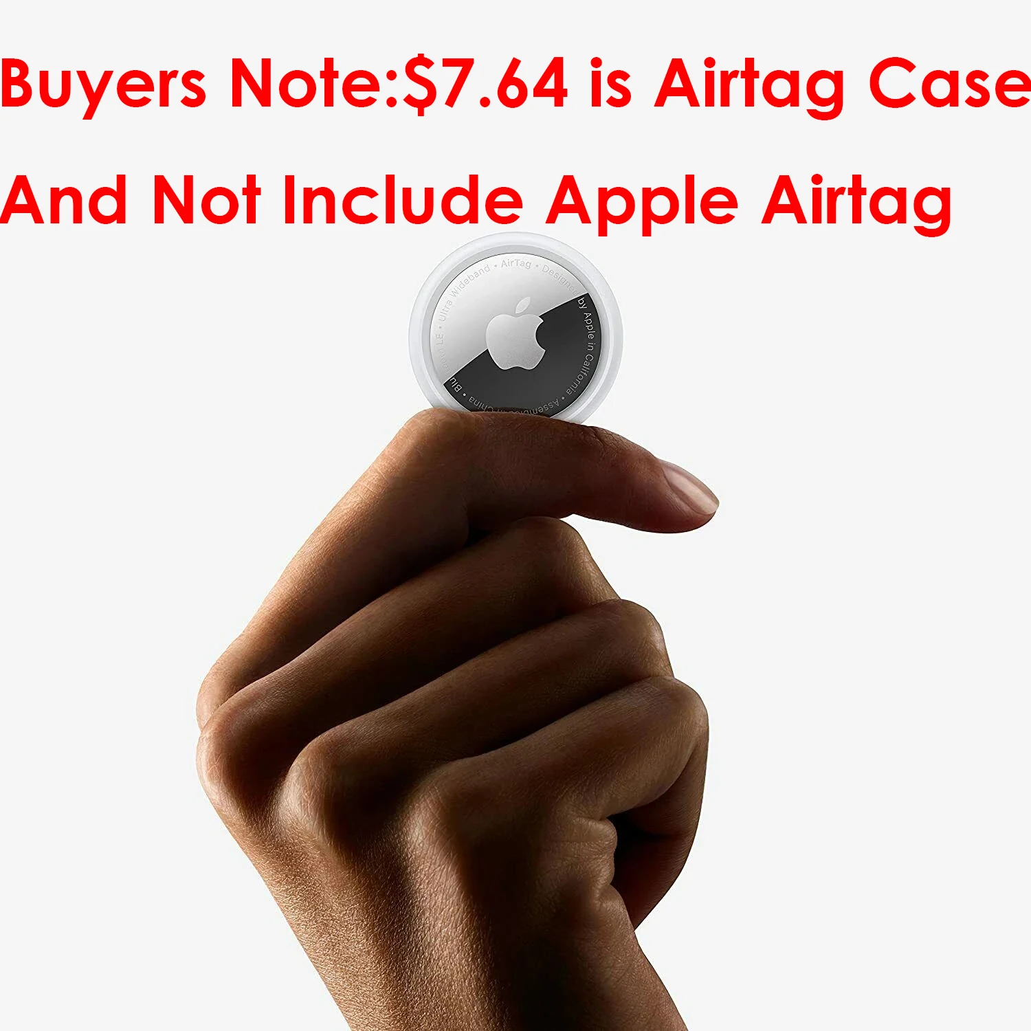 Apple AirTag Track Genuine--- (Key Finder Search Smart Tag Tracker GPS Label Locator For Children Pet Dogs Cat keychain) view 3