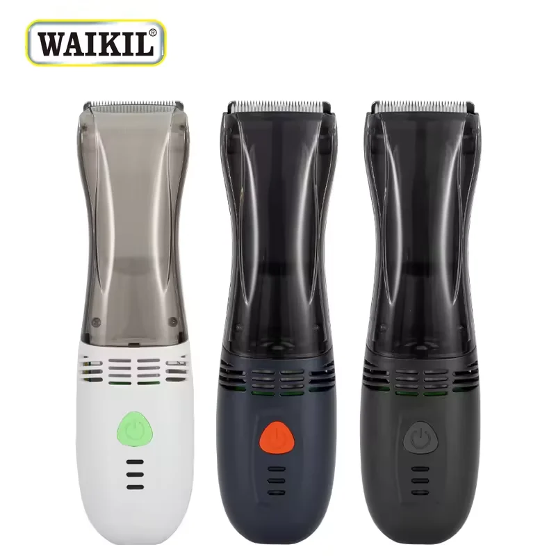 WAIKIL New Baby Hair clipper with suction and multifunctional hair trimmer for silent children\'s waterproof baby hair trimmer