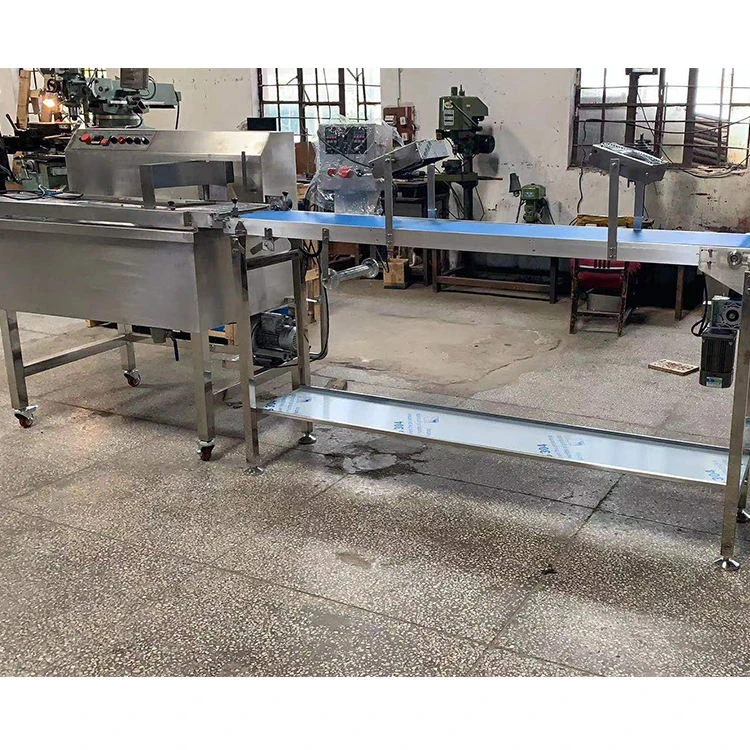 Chocolate Spread and Melt Mixing Machine Conveyor Chocolate Tempering Candies Cooling Tunnel Chocolate Enrober for Sale