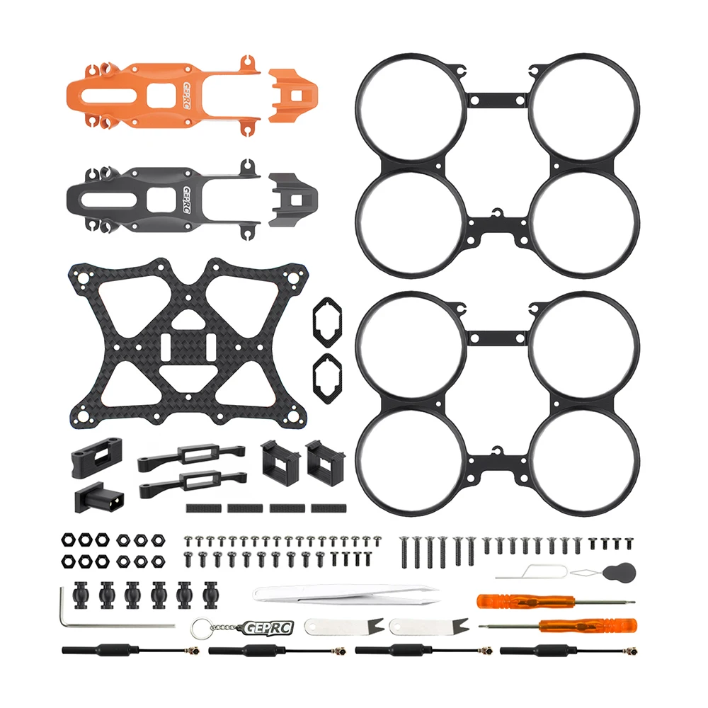 

GEPRC DarkStar 16 FPV Drone Accessories Suitable GEP-DS16 Frame Main Carbon Plate/Propeller Guard/Camera Protector/Screw Pack