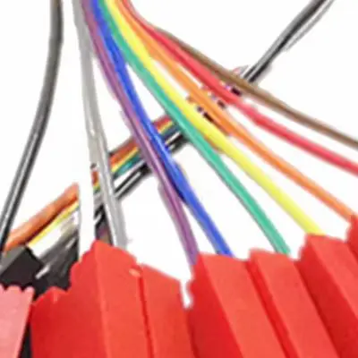 10PIN Test Cable Kit with Spring-Loaded Hook Clips for Logic Analyzer Applications and General Circuit Board Signal Probing
