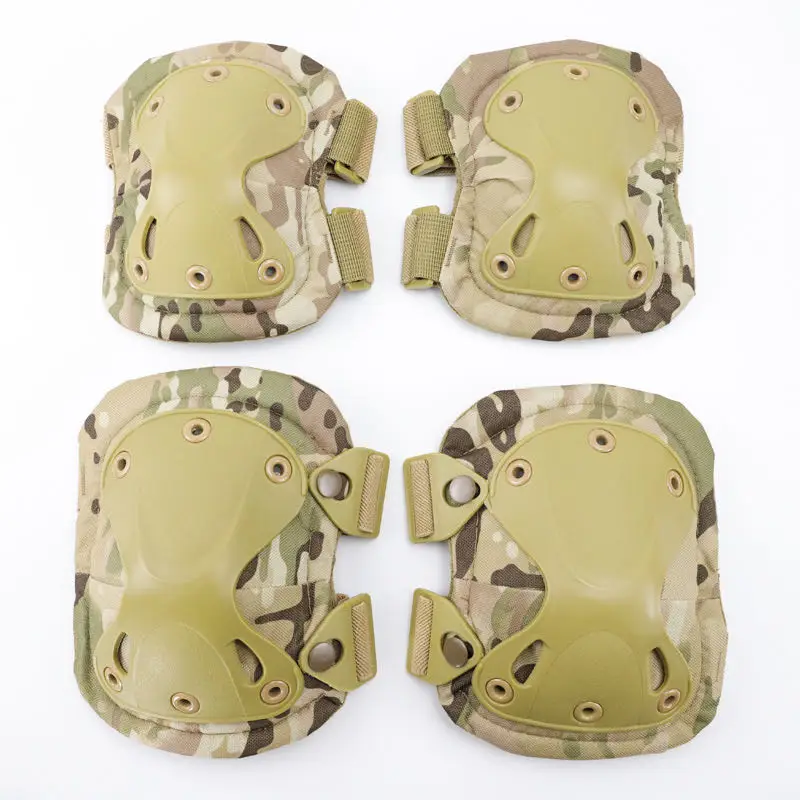 Military Outdoor Elbow Knee Pad Airsoft Hunting Training Knee Guard Army Wargame Battle Elbow Pads Protective Knee pad Tactical