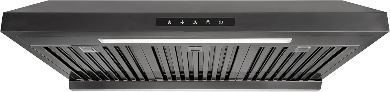 Vesta Arlington 850 CFM Powerful 30 Inch Under Cabinet Range Hood With Premium Stainless Steel Body, Twin Turbo Motor